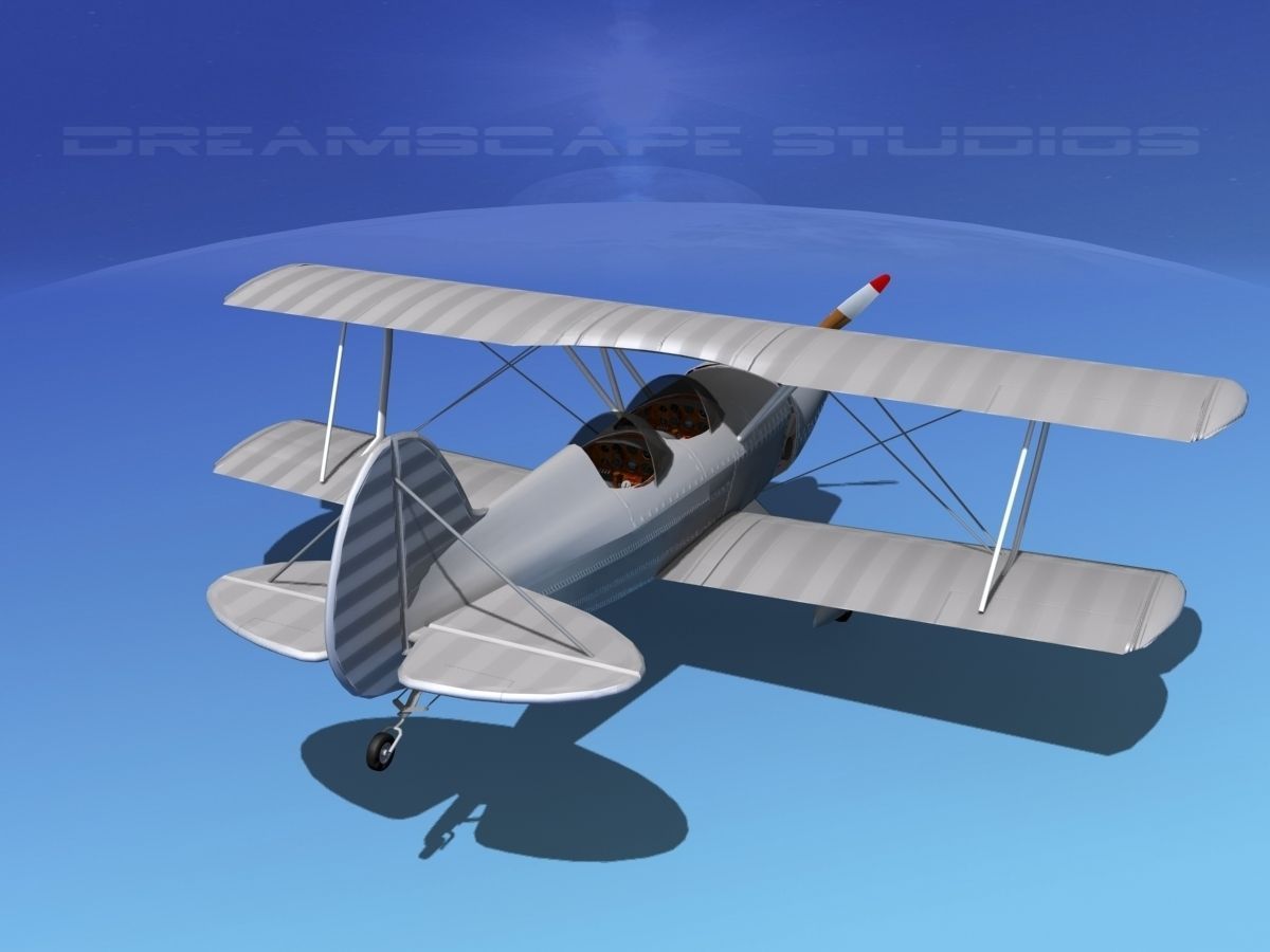 Acro Sport II Bare Metal 3D model_8