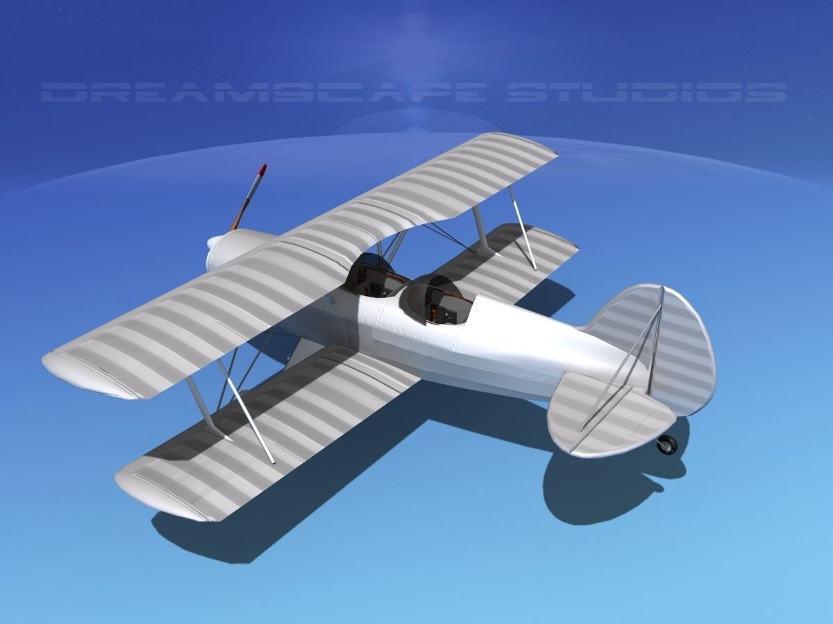 Acro Sport II Bare Metal 3D model_9
