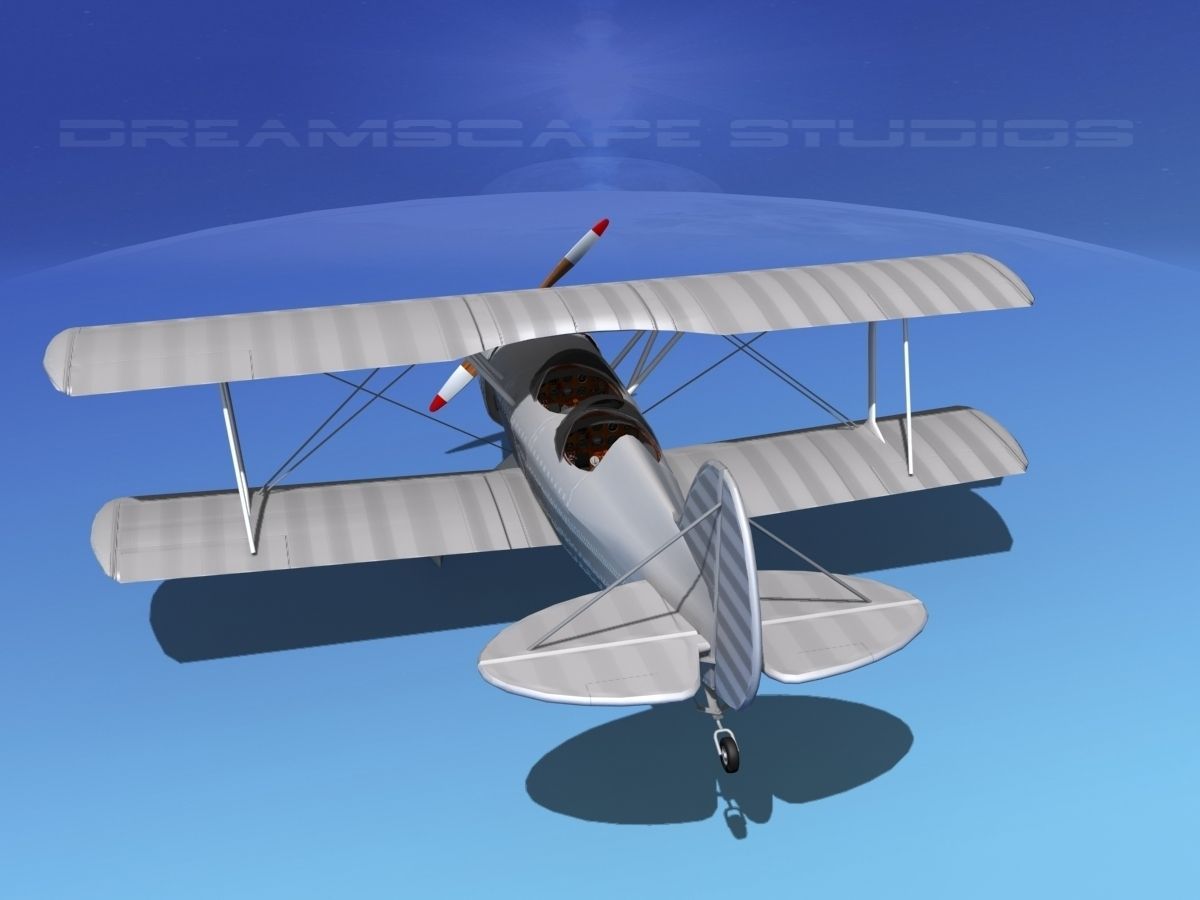 Acro Sport II Bare Metal 3D model_7