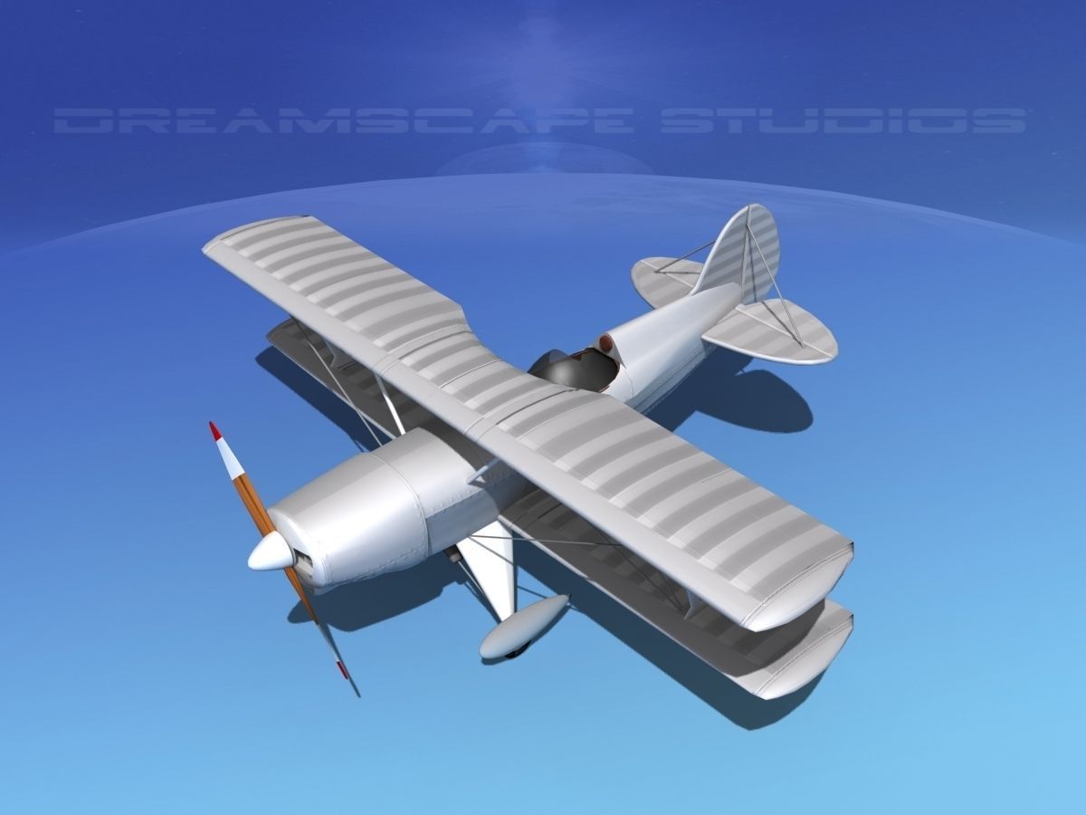 Acro Sport II Bare Metal 3D model_10