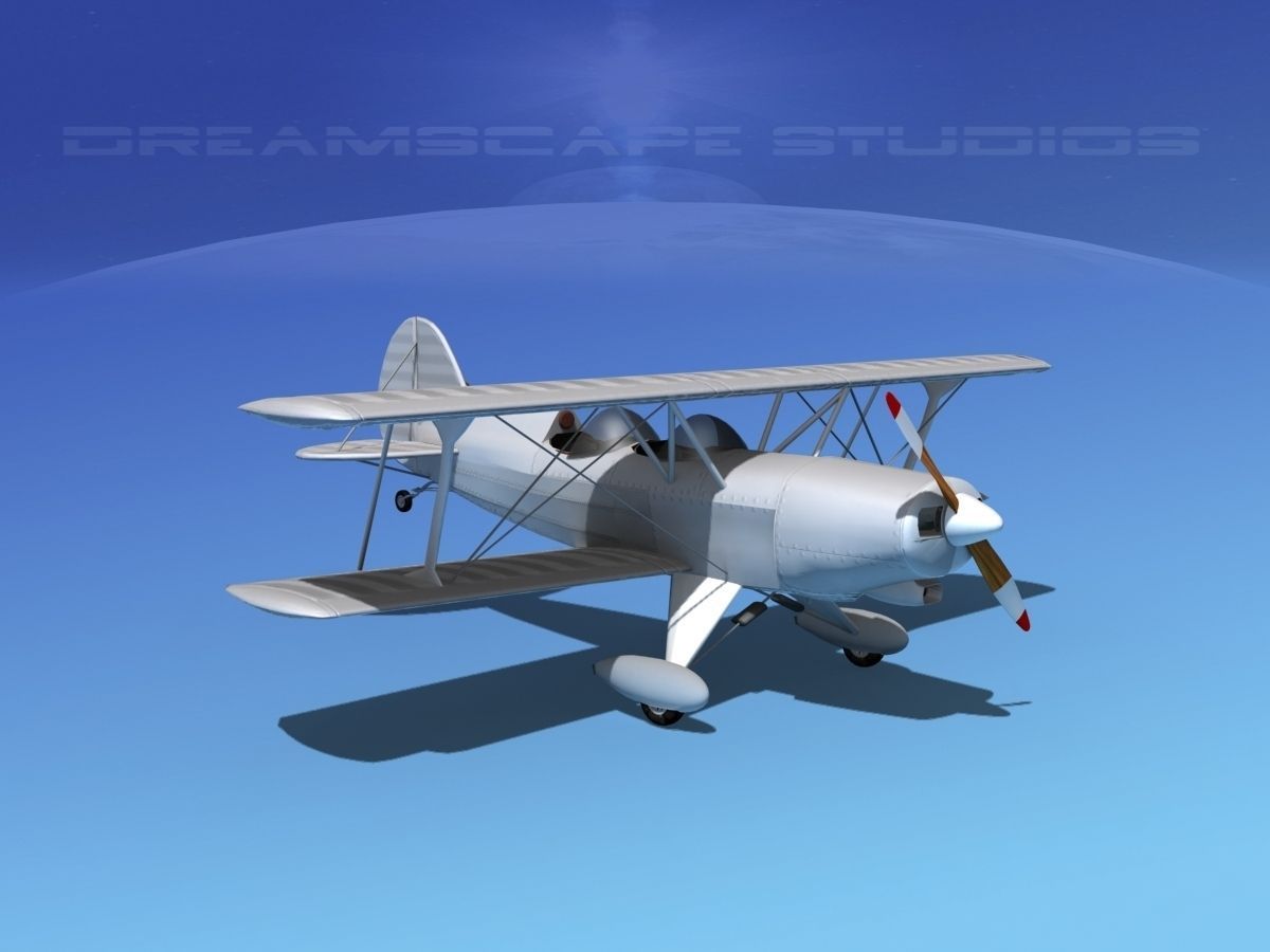Acro Sport II Bare Metal 3D model_5