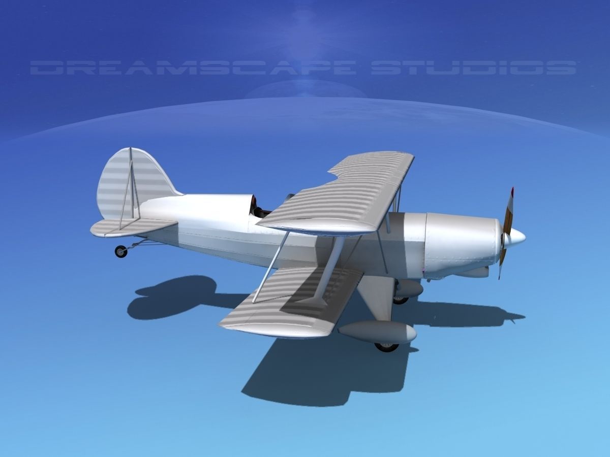 Acro Sport II Bare Metal 3D model_4