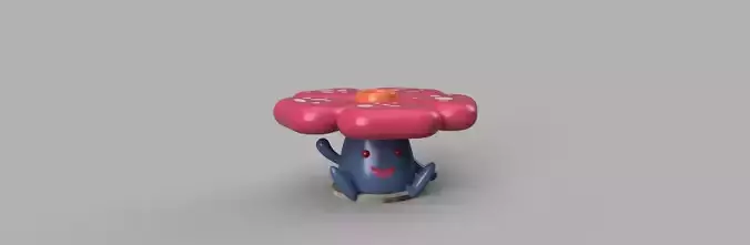 Pokemon 0045 Vileplume 3D model