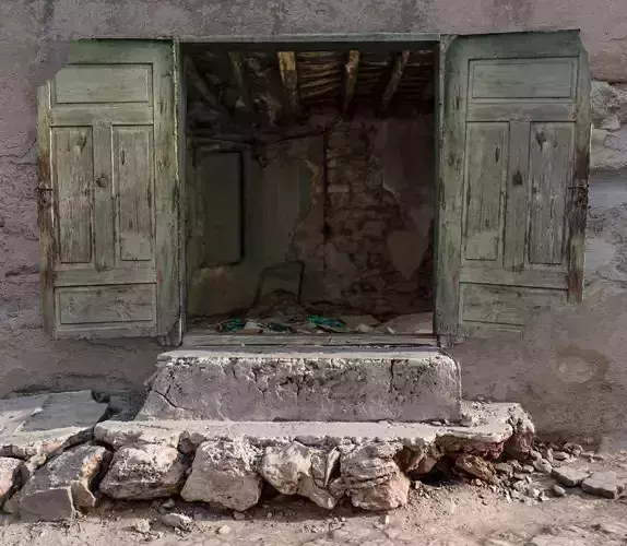 Abandoned Arab House