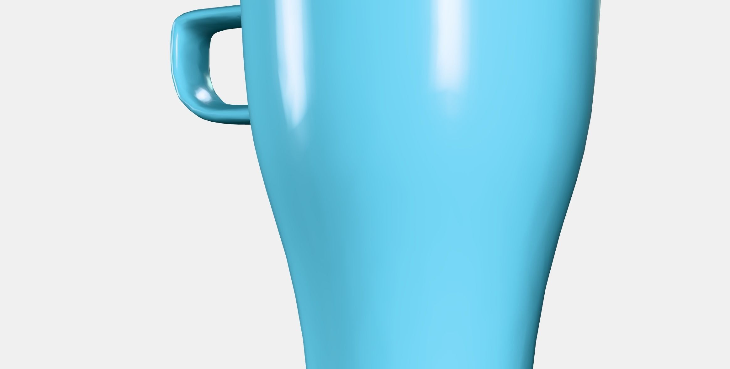 COLORful Mug 1 Low-poly 3D model_9