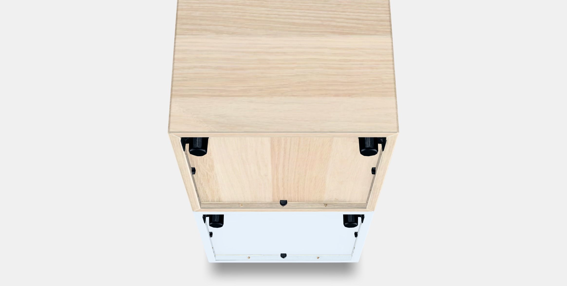 EKET Cabinet combination with legs 2 Low-poly 3D model_4