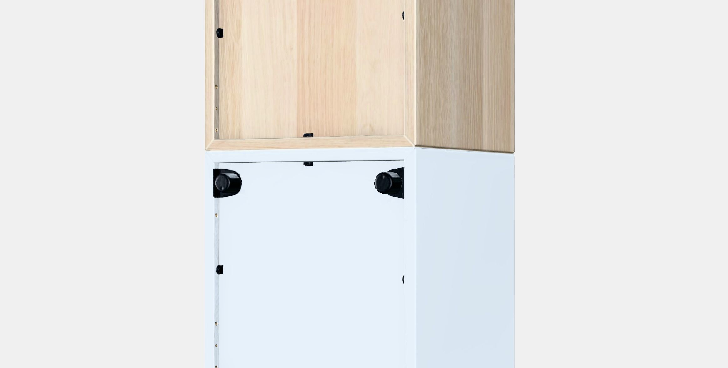 EKET Cabinet combination with legs 2 Low-poly 3D model_11