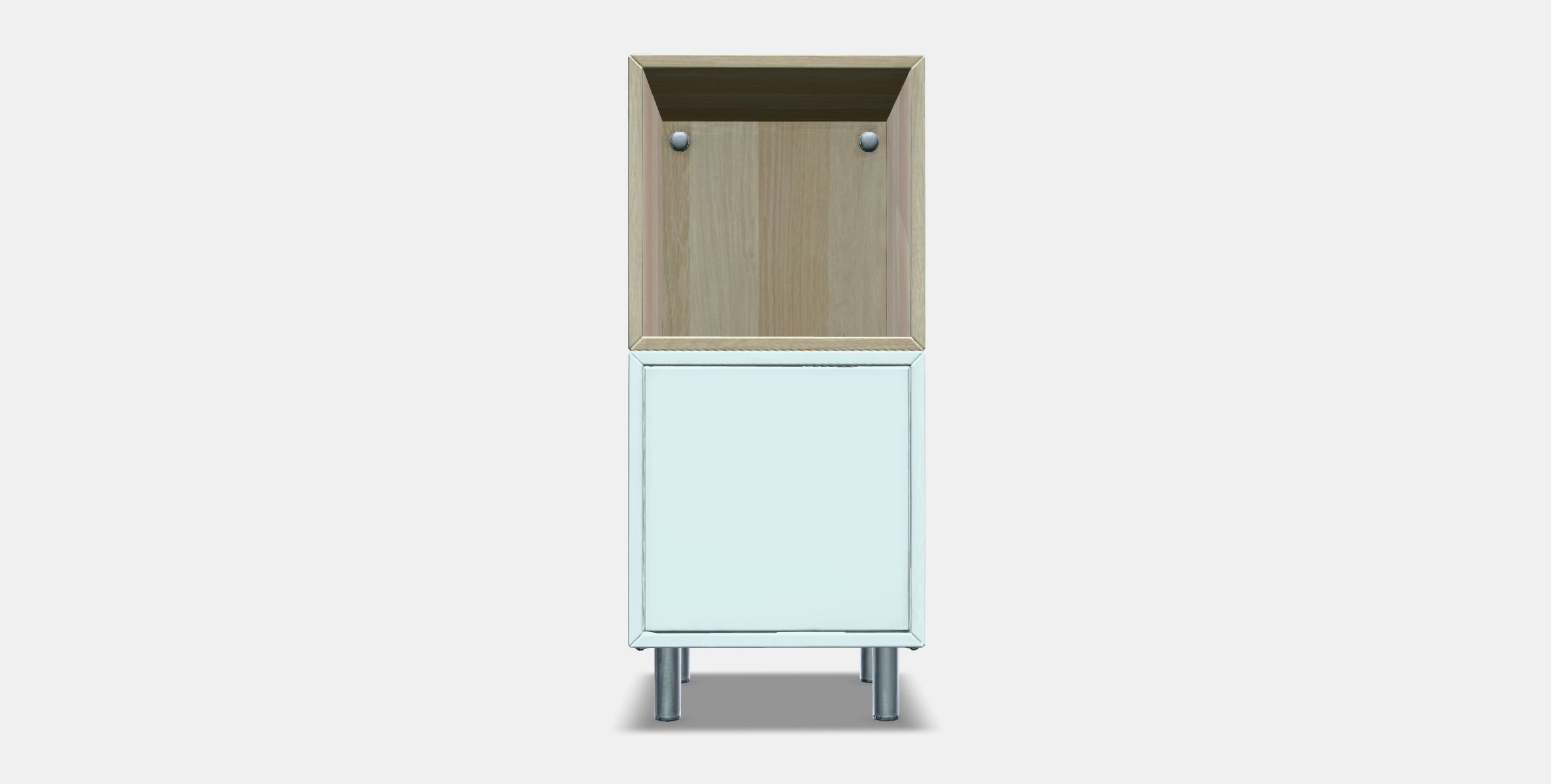 EKET Cabinet combination with legs 2 Low-poly 3D model_7