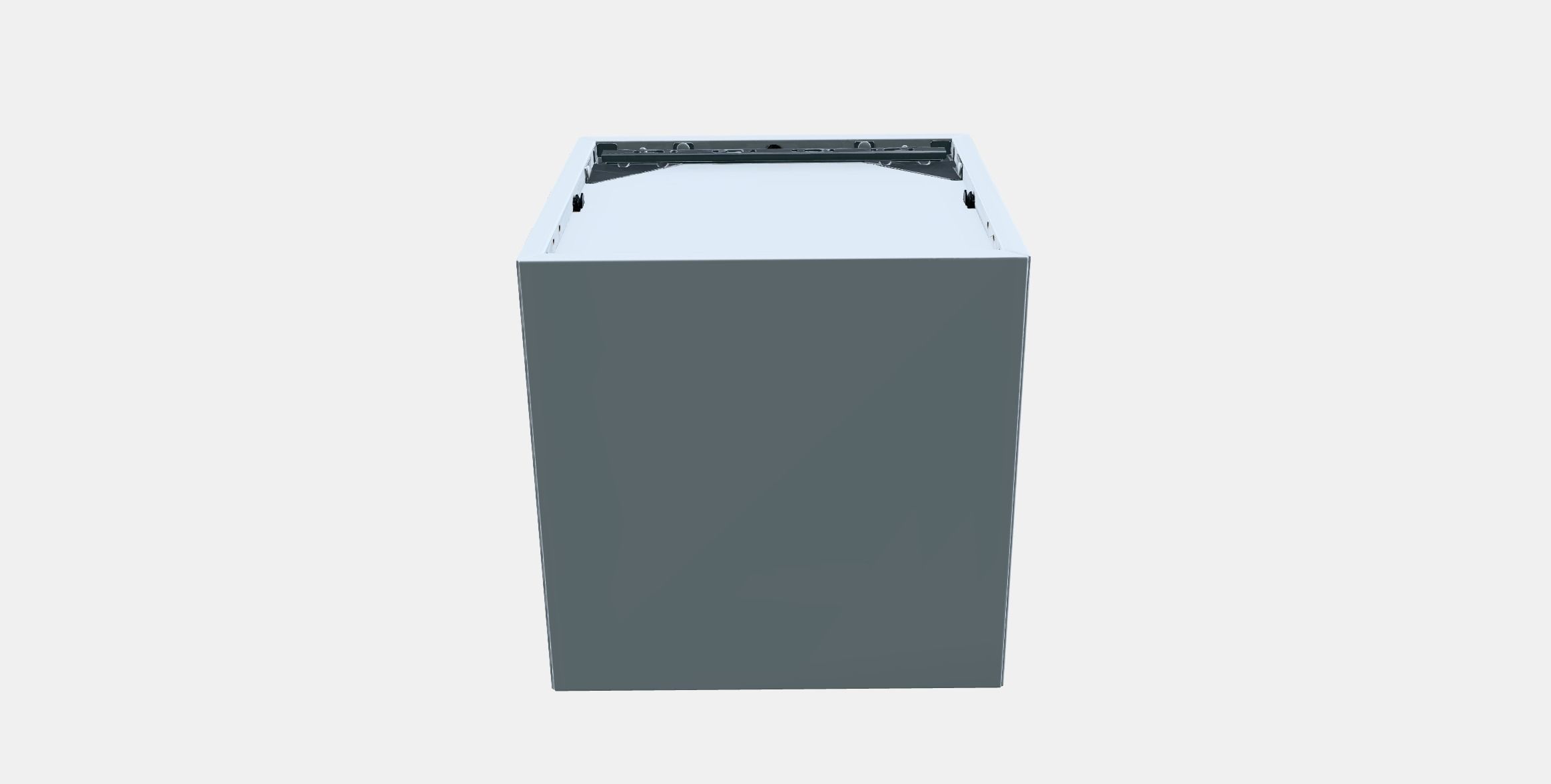 EKET Wall cabinet with 2 drawers 1 Low-poly 3D model_7