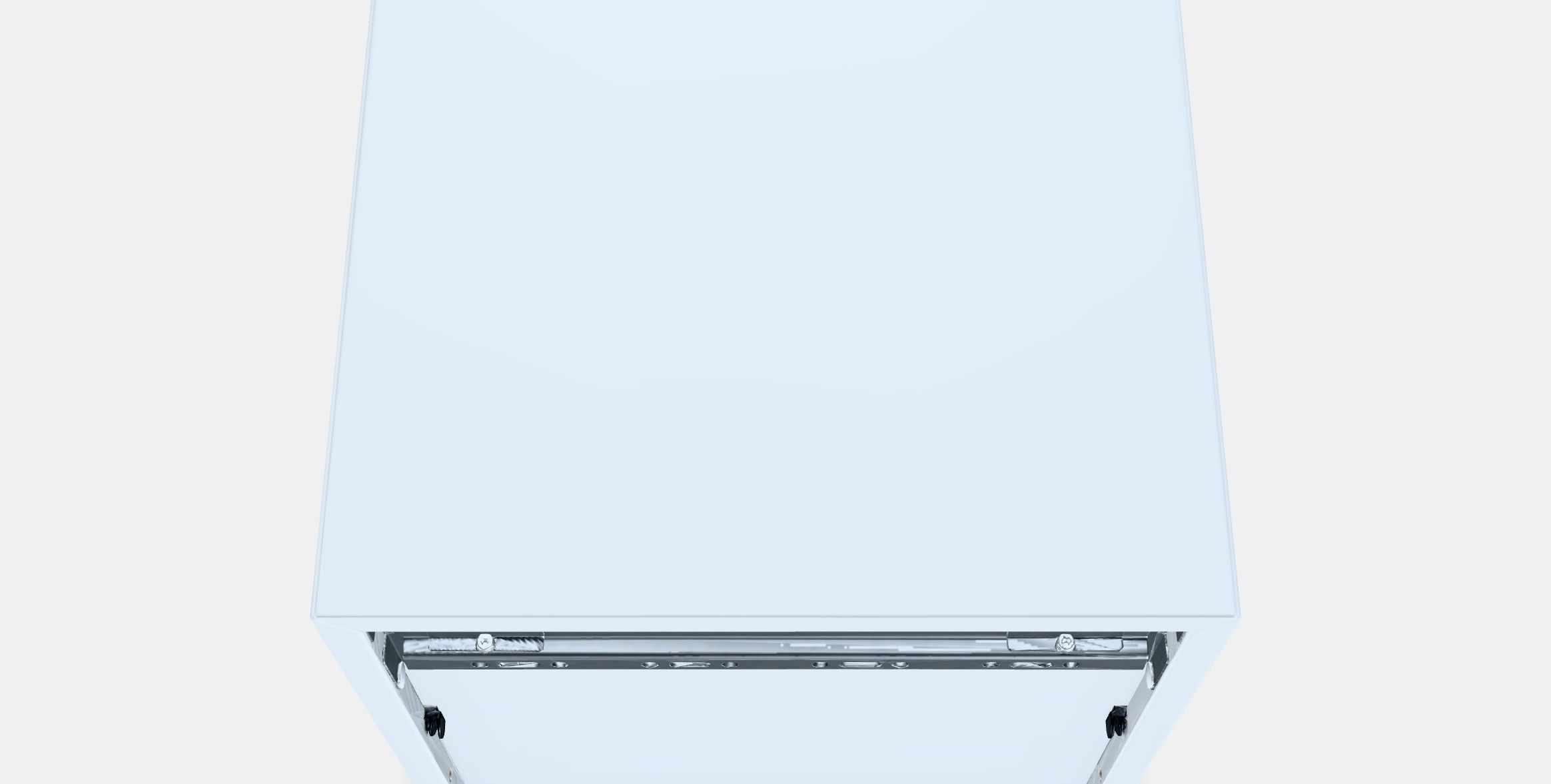 EKET Wall cabinet with 2 drawers 1 Low-poly 3D model_3