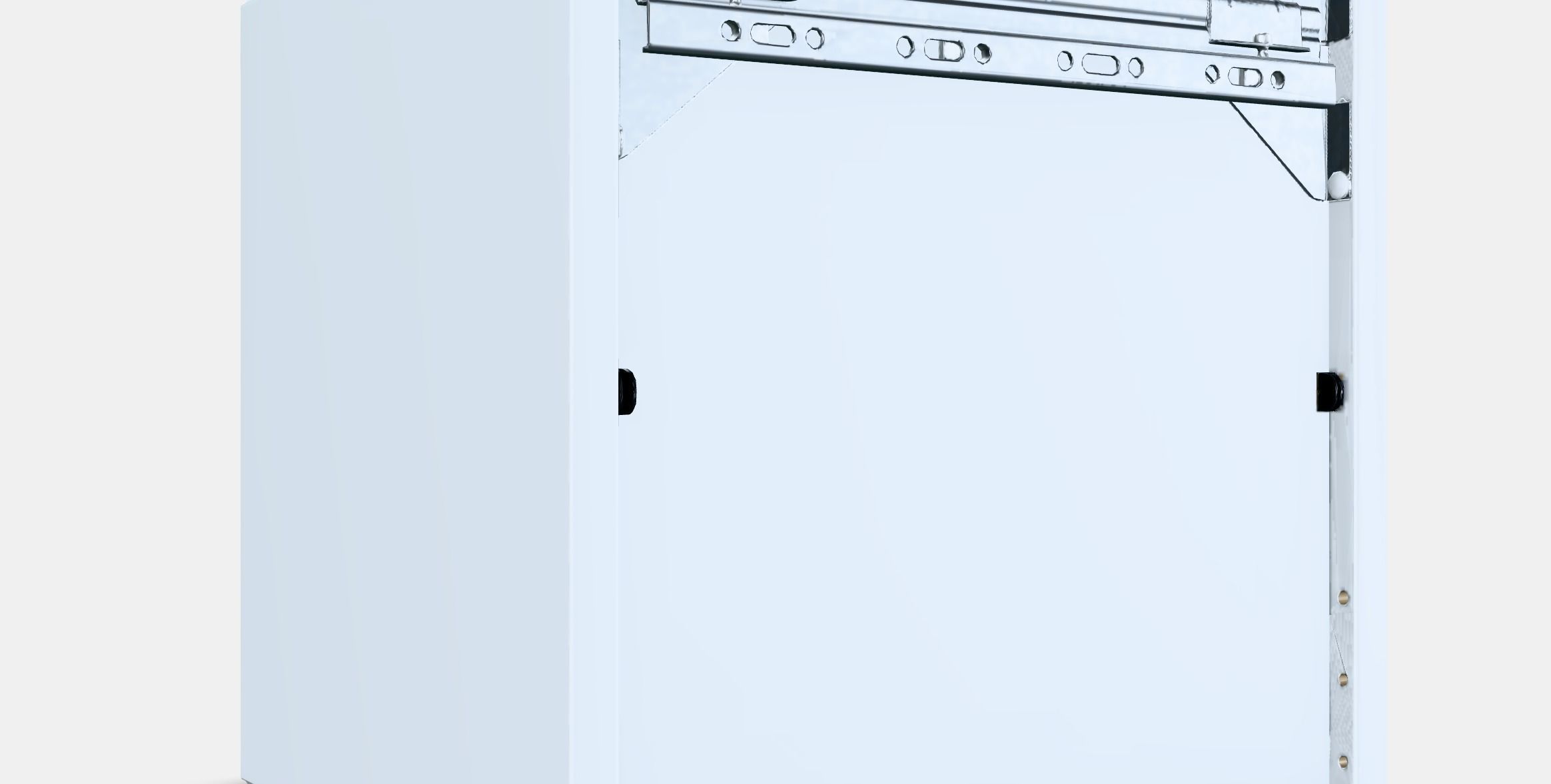 EKET Wall cabinet with 2 drawers 1 Low-poly 3D model_4