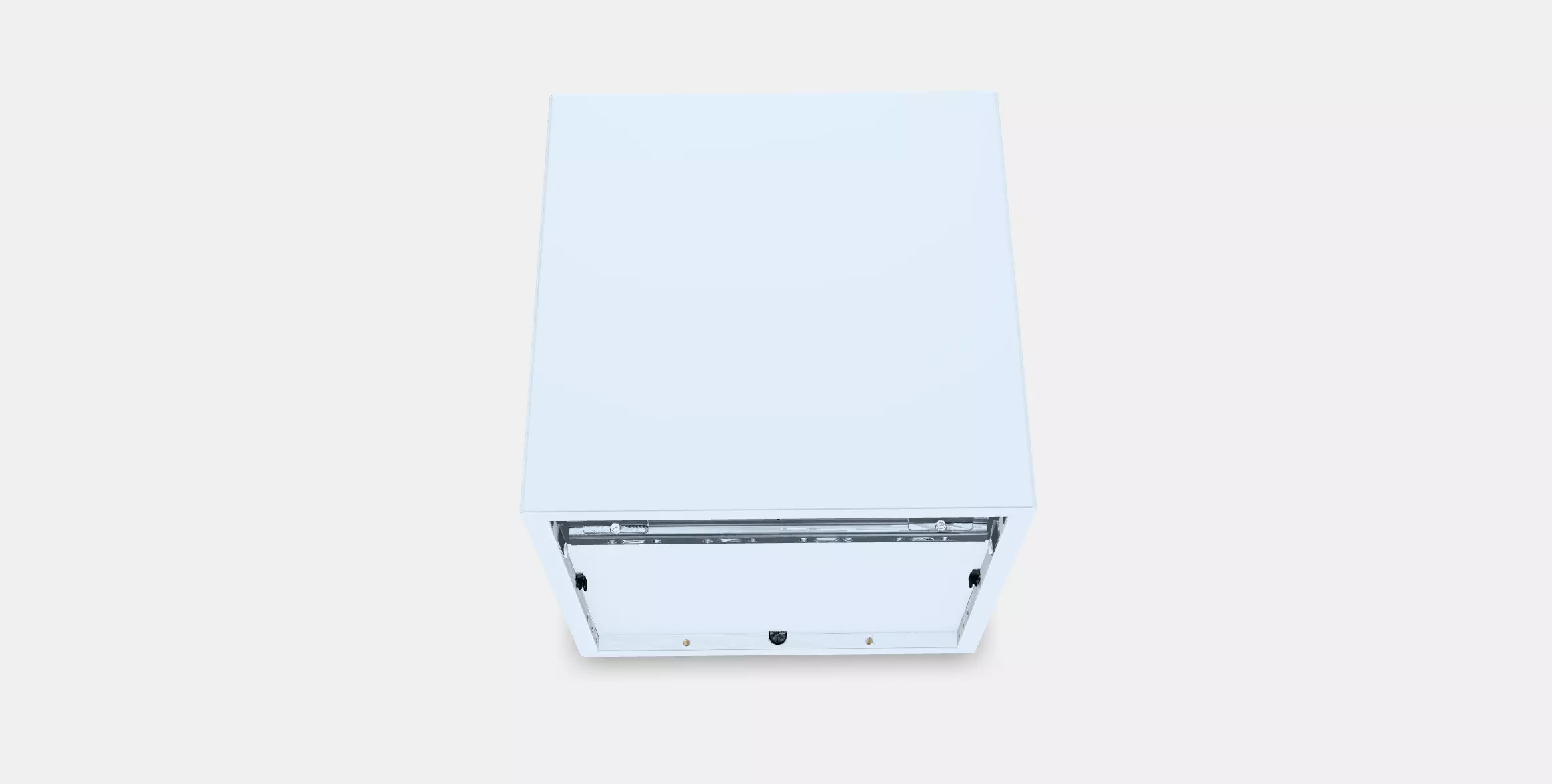 EKET Wall cabinet with 2 drawers 1 Low-poly 3D model_0