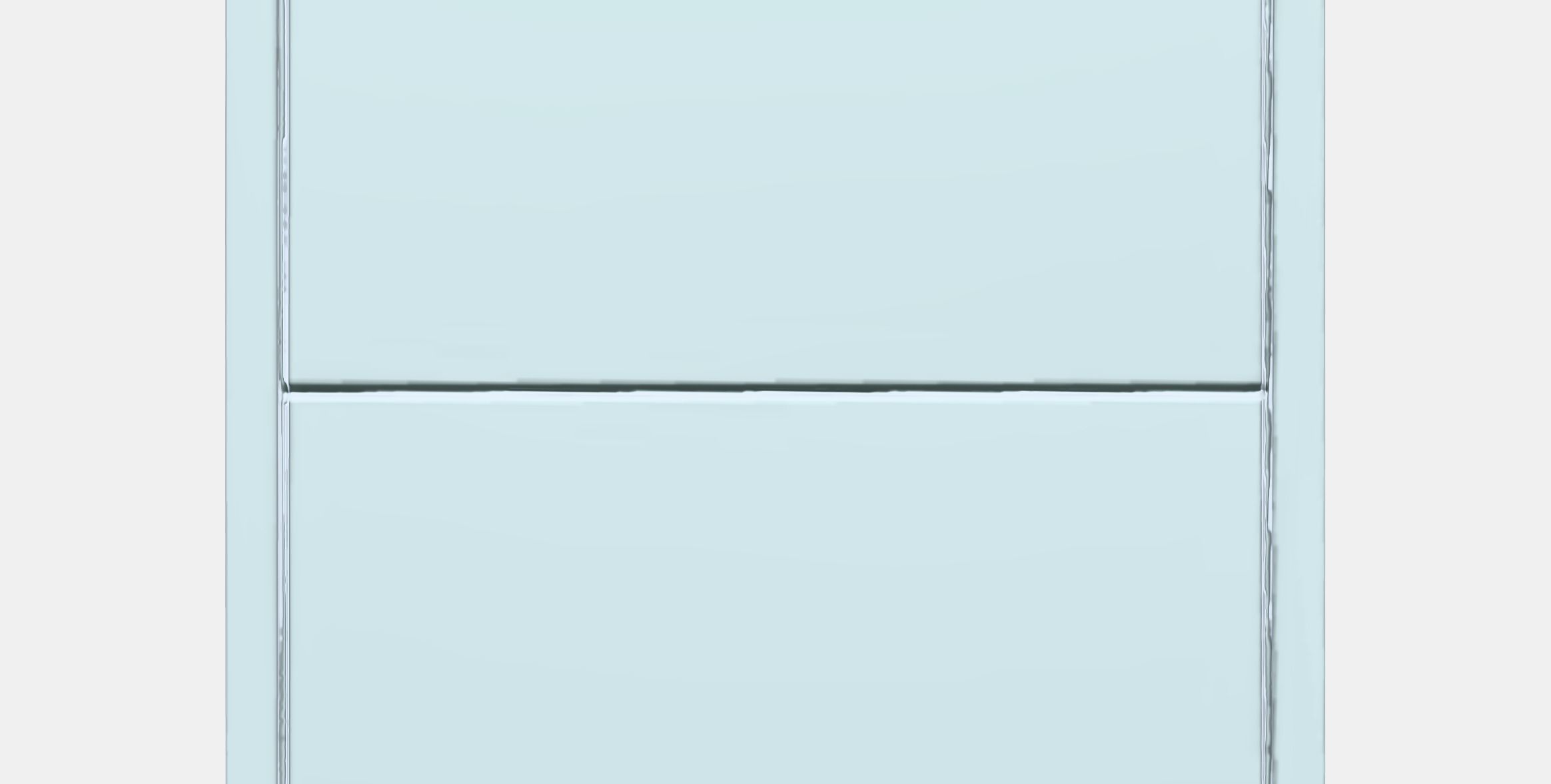 EKET Wall cabinet with 2 drawers 1 Low-poly 3D model_11