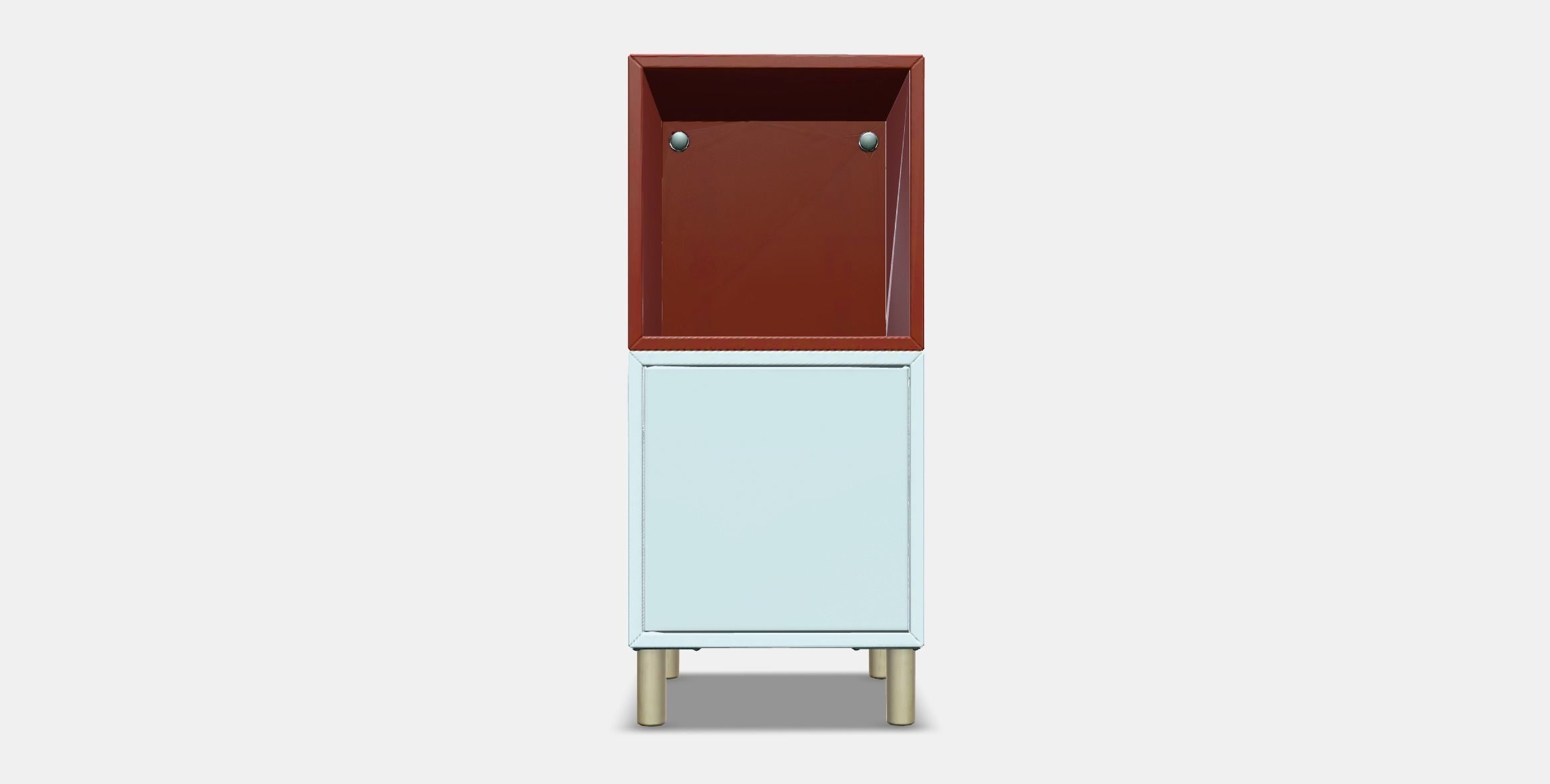 EKET Cabinet combination with legs 3 Low-poly 3D model_9