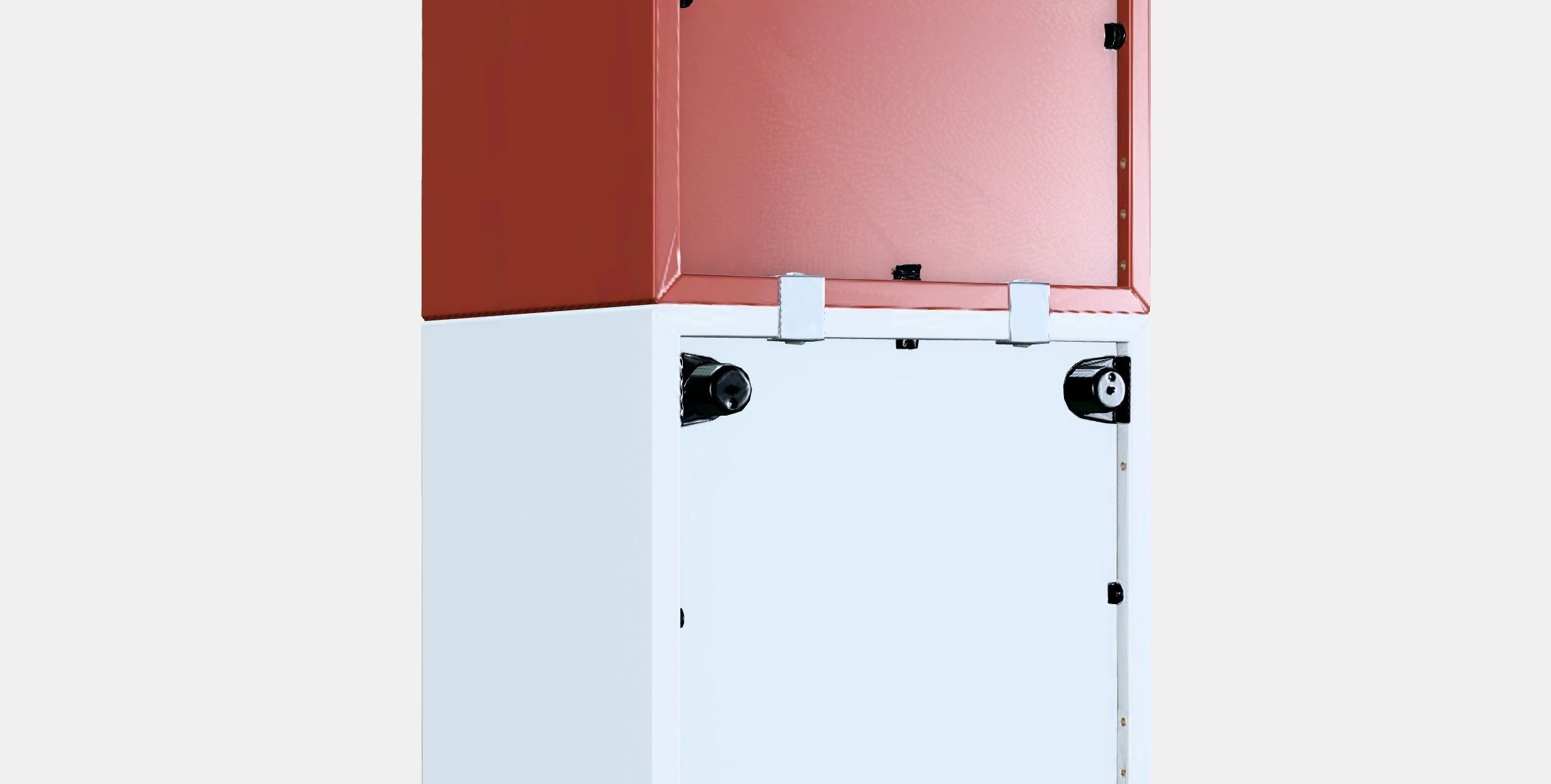 EKET Cabinet combination with legs 3 Low-poly 3D model_2