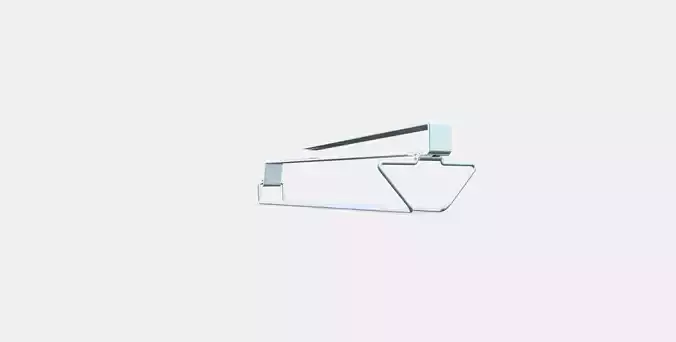 PALYCKE Clip-on multi-purpose rack Low-poly 3D model