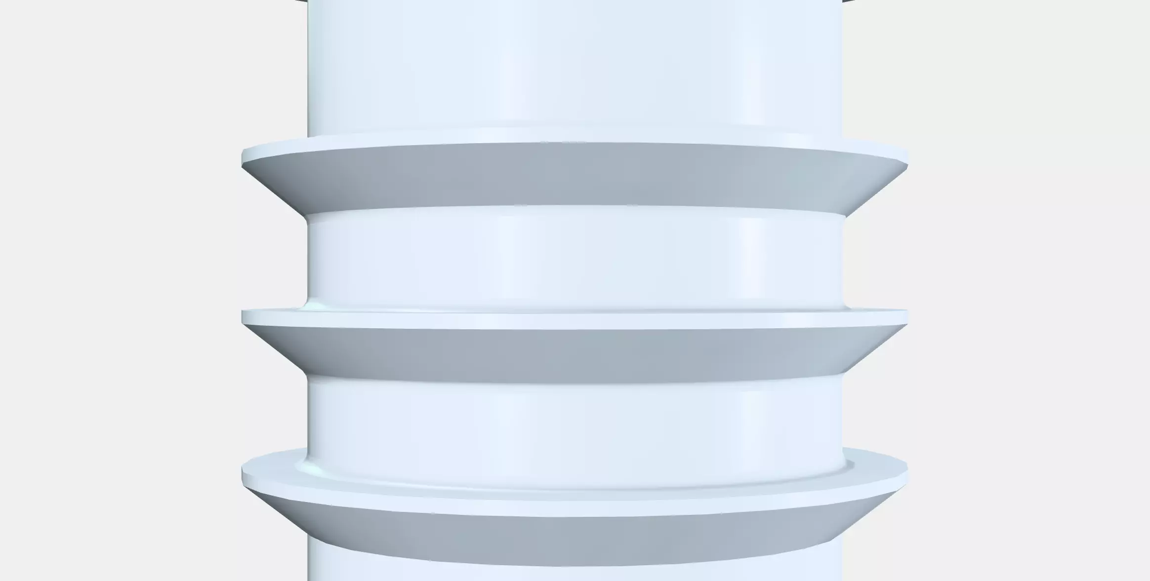 VARIERA Cover cap Low-poly 3D model