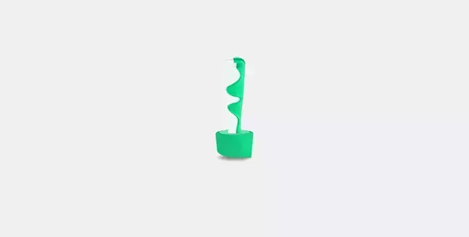 GUBBRORA Rubber spatula 1 Low-poly 3D model
