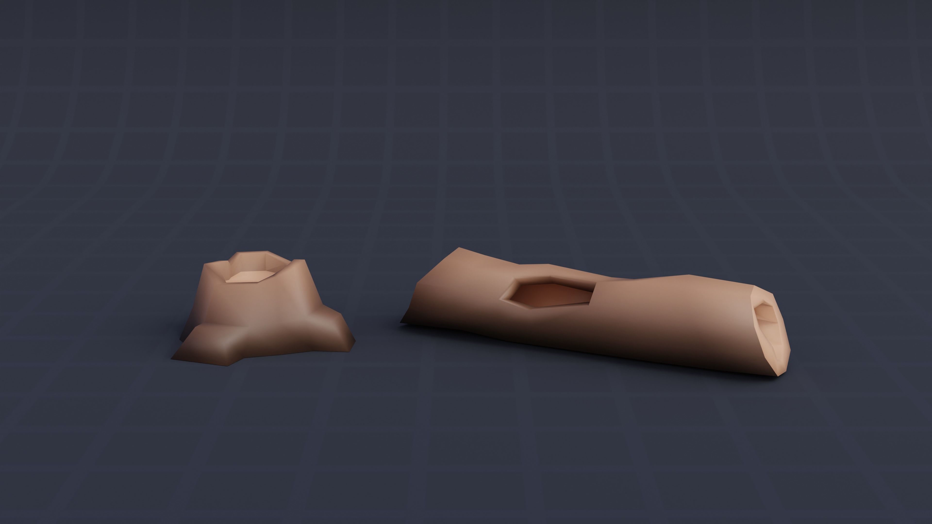 Stylized Environment Pack Free low-poly 3D model_4