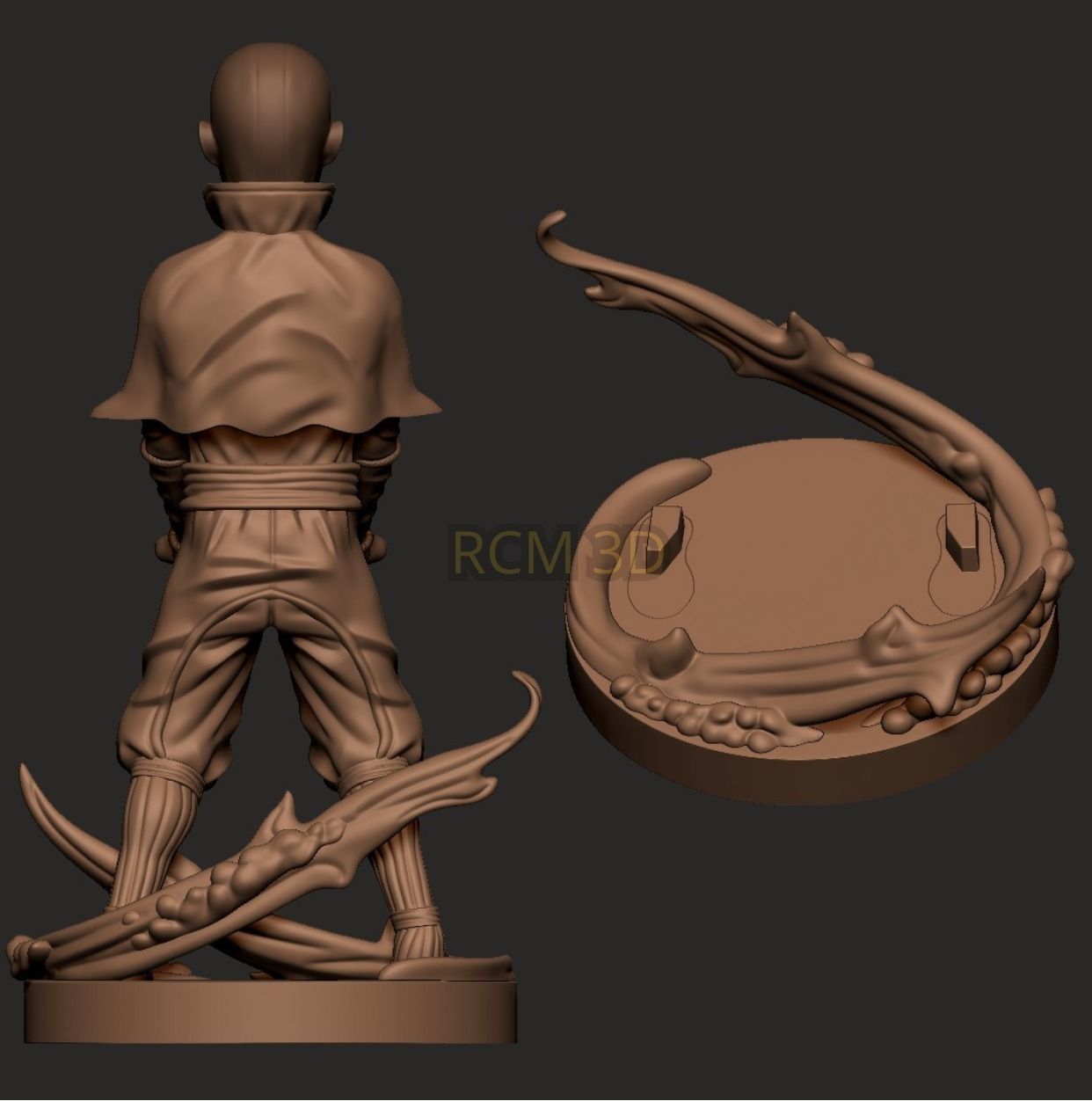 Ang Avatar joystick holder 3D print model_1