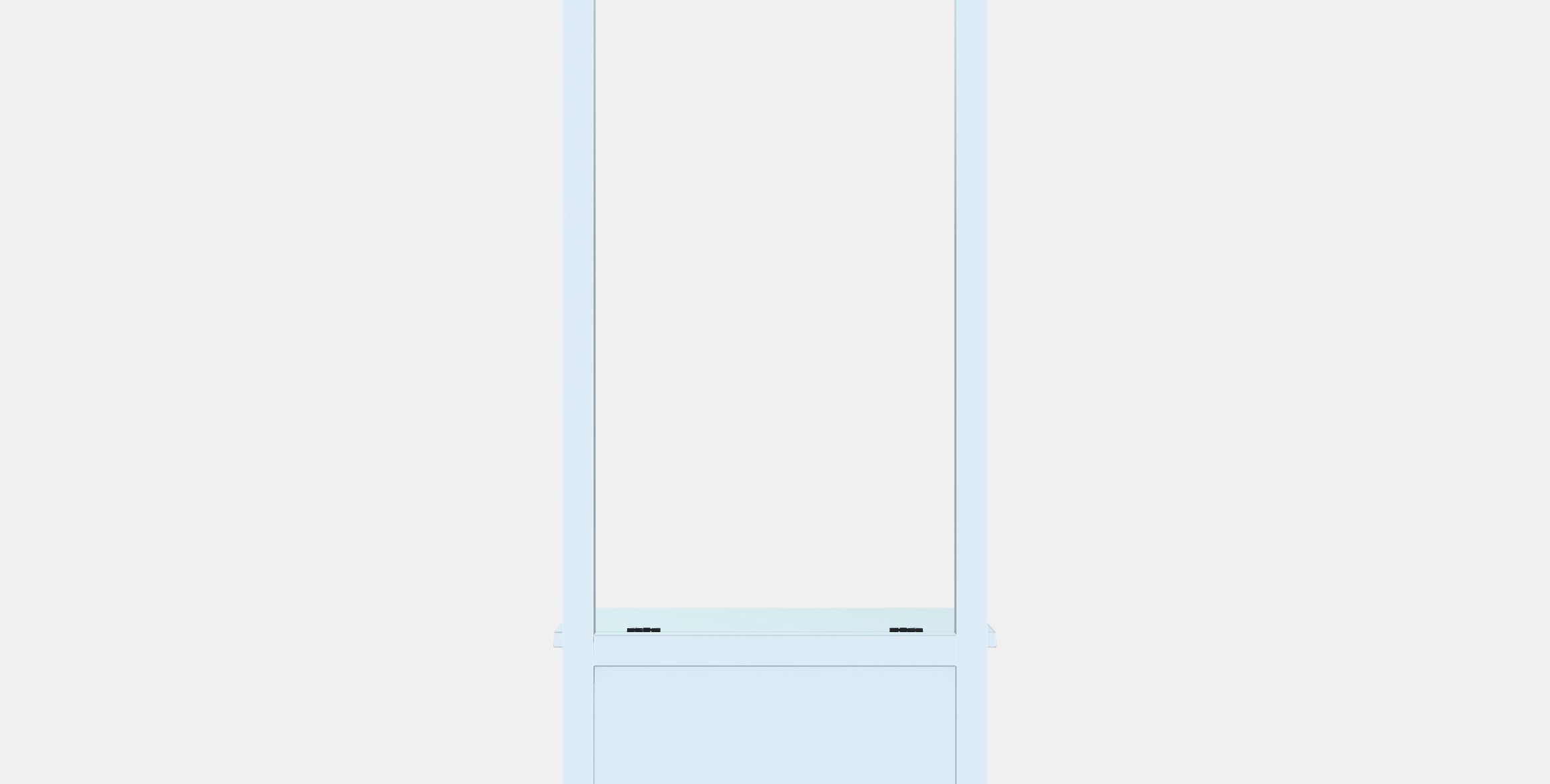 HEMNES Storage bench w towel rail-4 hooks Low-poly 3D model_15