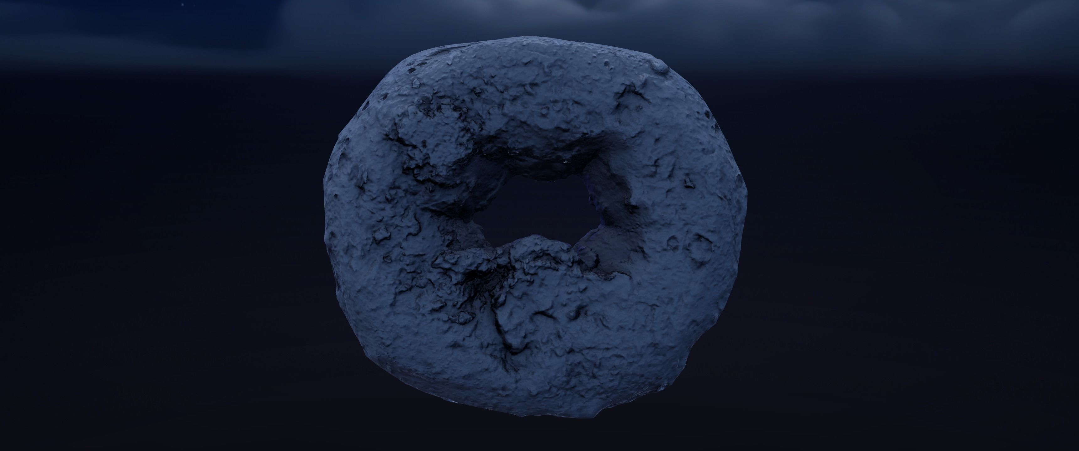 8k Glazed Strawberry and Cookie Sprinkle Doughtnut - 5 LODs Low-poly 3D model_8