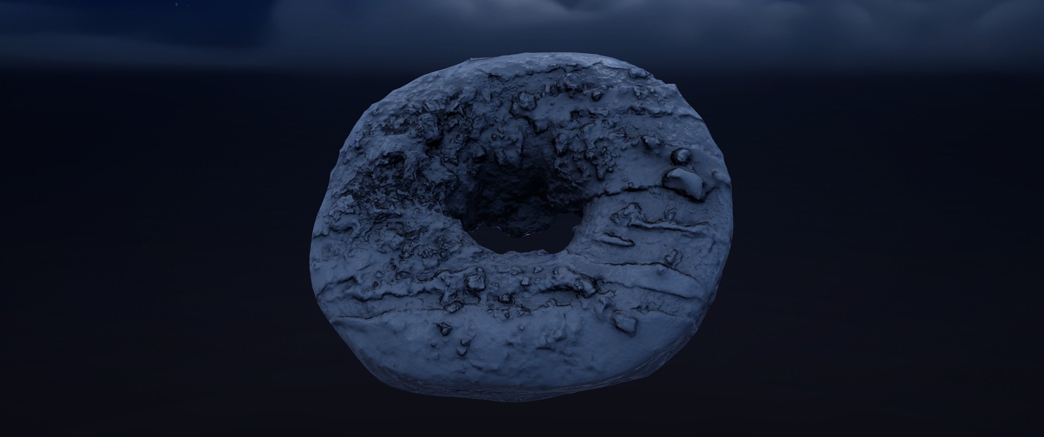 8k Glazed Strawberry and Cookie Sprinkle Doughtnut - 5 LODs Low-poly 3D model_7