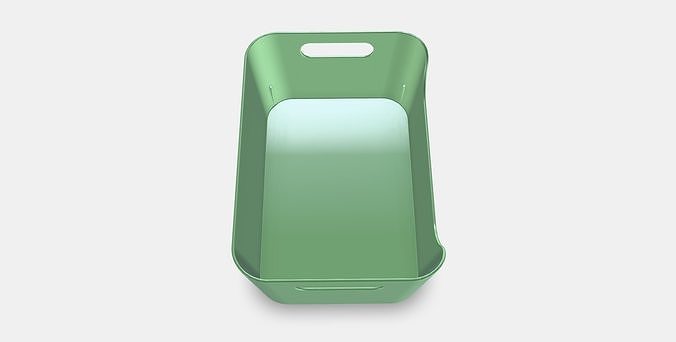 UPDATE Box Low-poly 3D model