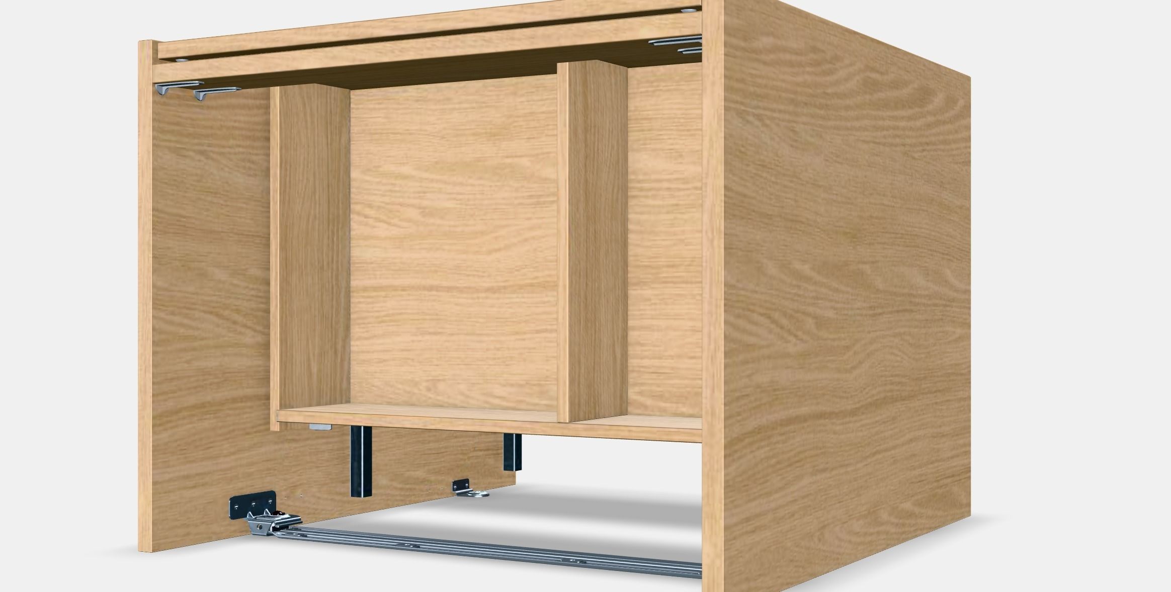 ANGSJON Wash-stand with drawers Low-poly 3D model_6