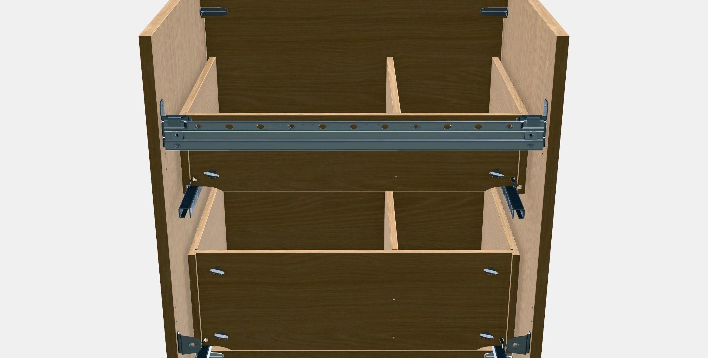 ANGSJON Wash-stand with drawers Low-poly 3D model_14