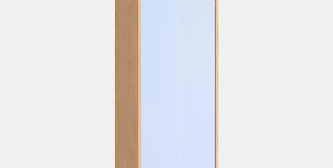 ANGSJON High cabinet with doors-drawers