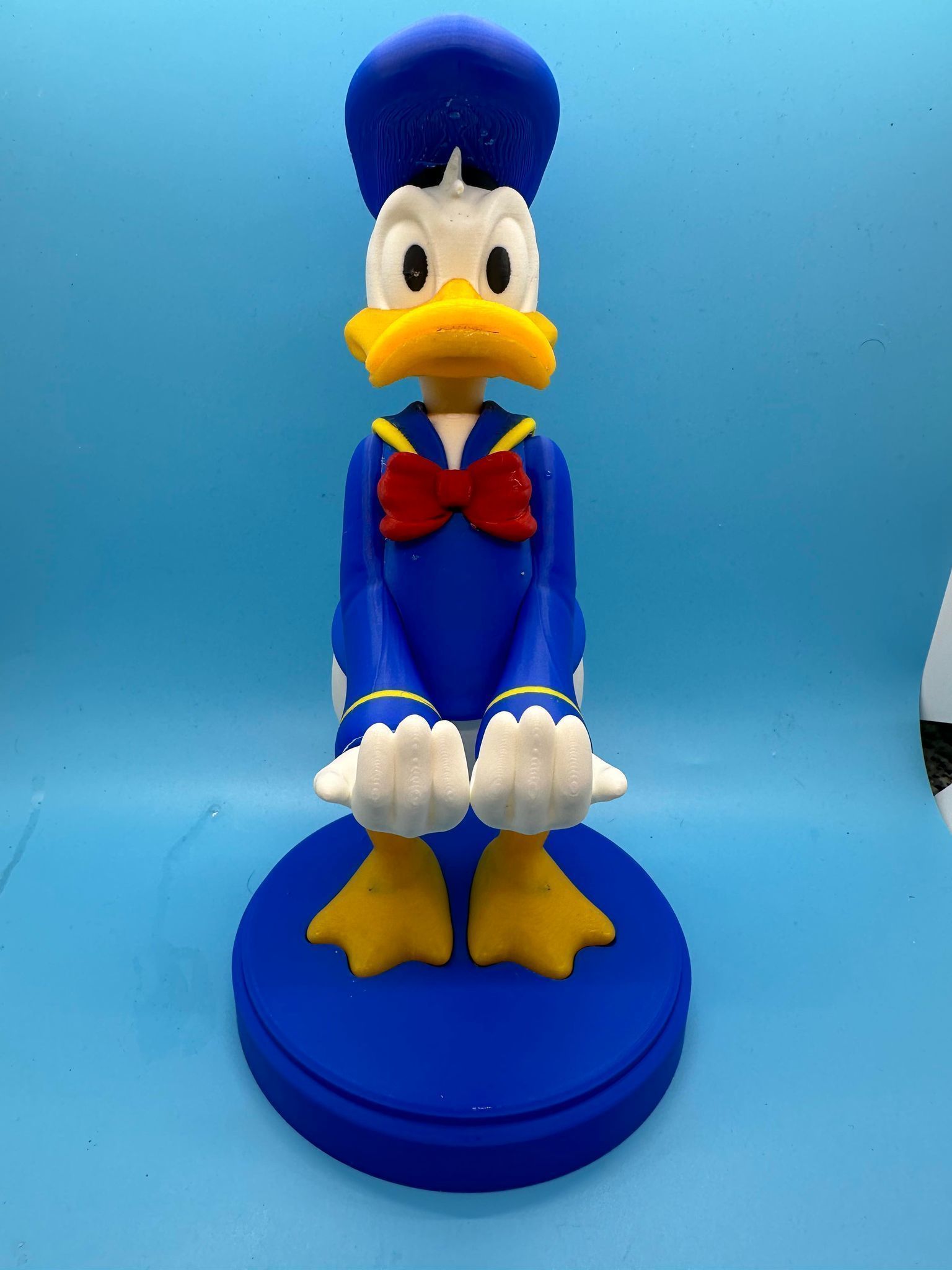 Donald Duck joystick holder  3D print model_3