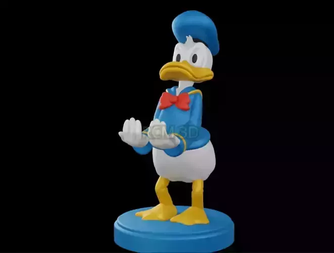 Donald Duck joystick holder  3D print model