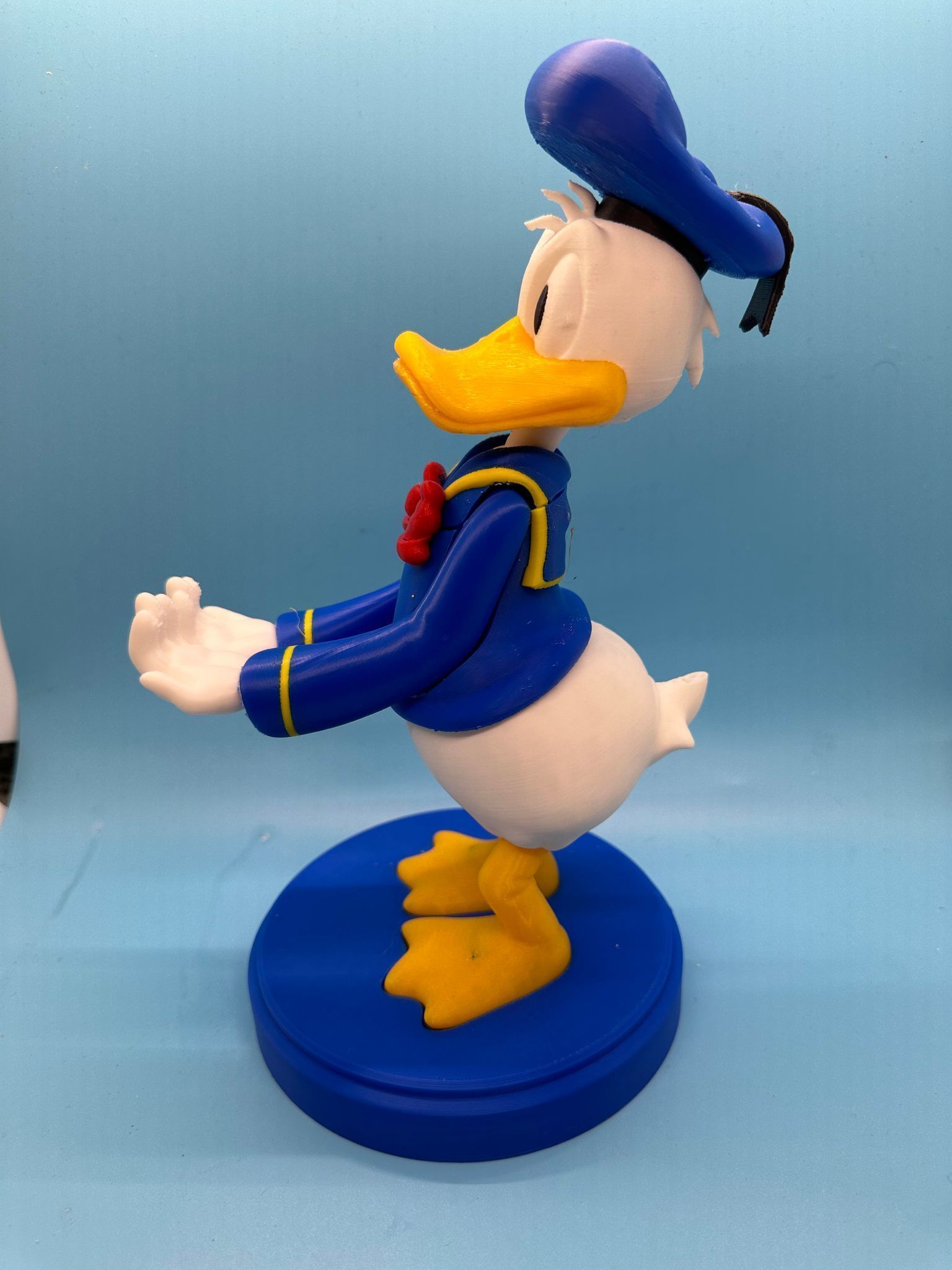 Donald Duck joystick holder  3D print model_1