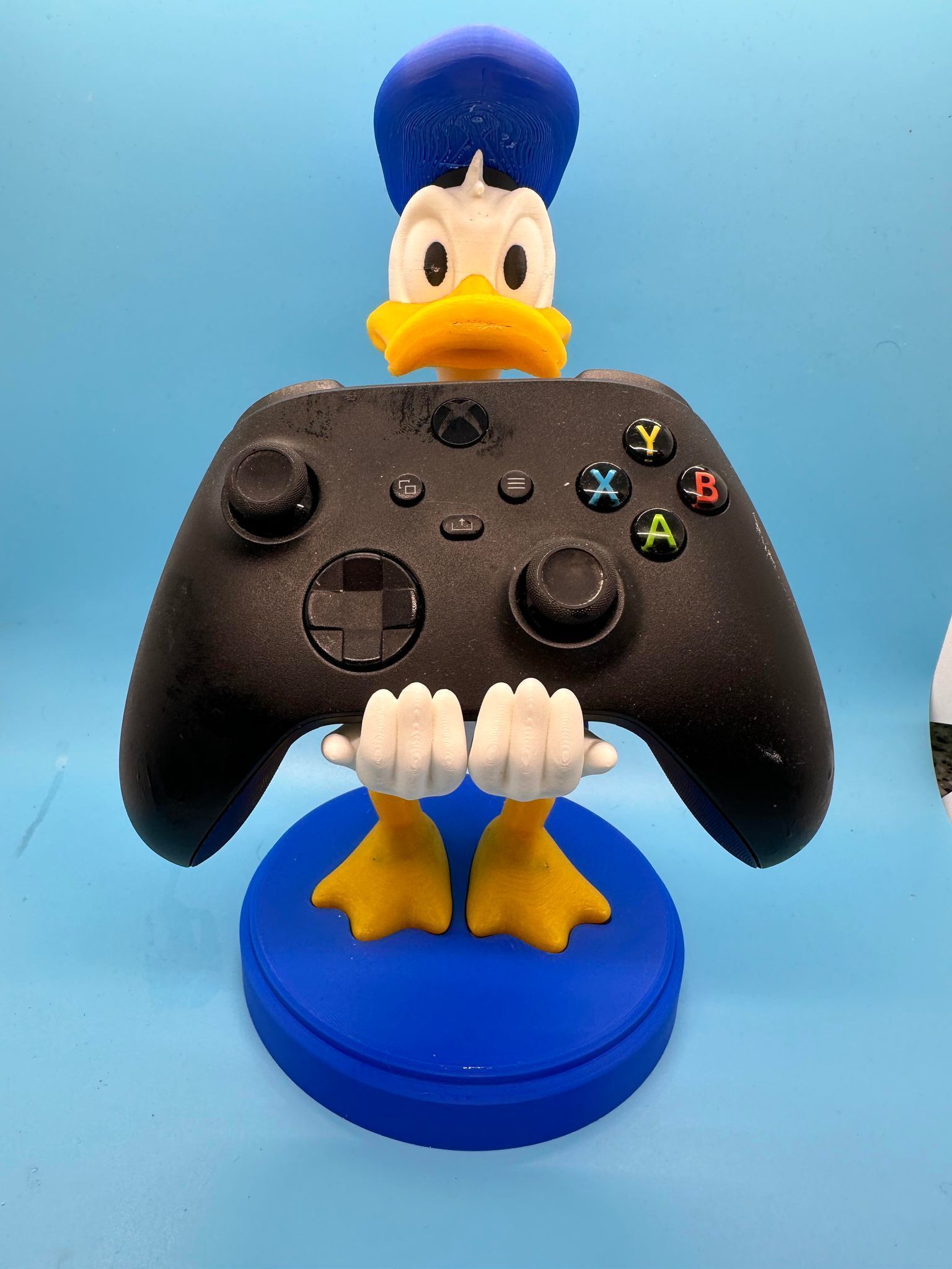 Donald Duck joystick holder  3D print model_2