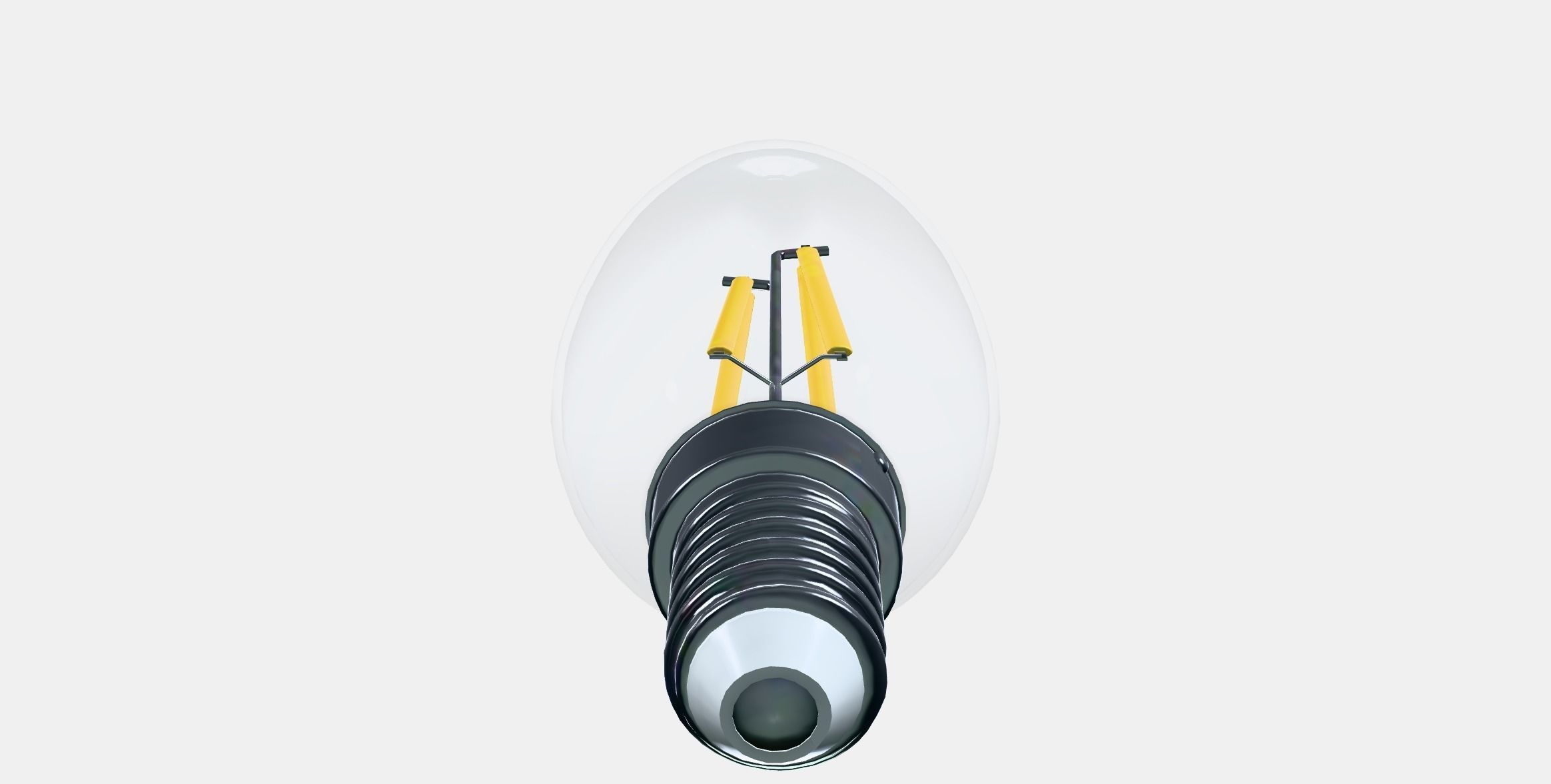 SOLHETTA LED bulb E14 250 lm Low-poly 3D model_9