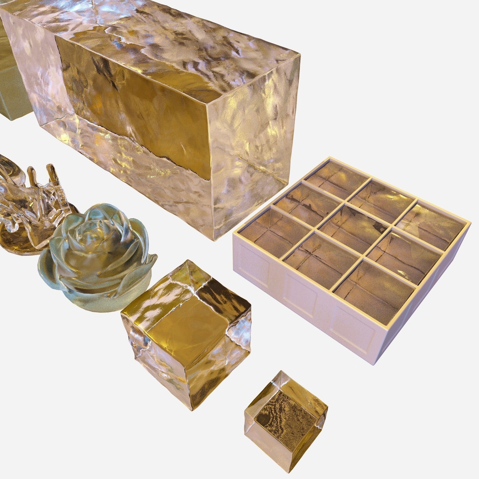 Bartender Tools Set 200 Ice 3D model_15