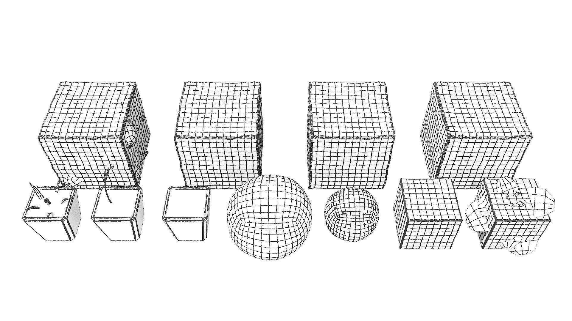 Bartender Tools Set 200 Ice 3D model_8