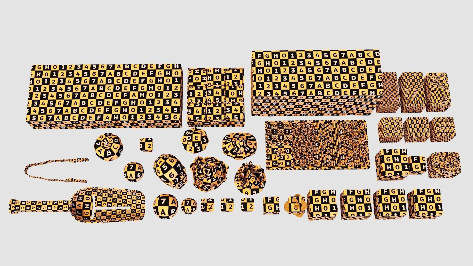 Bartender Tools Set 200 Ice 3D model_4