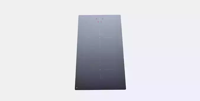 VALBILDAD induction hob Low-poly 3D model