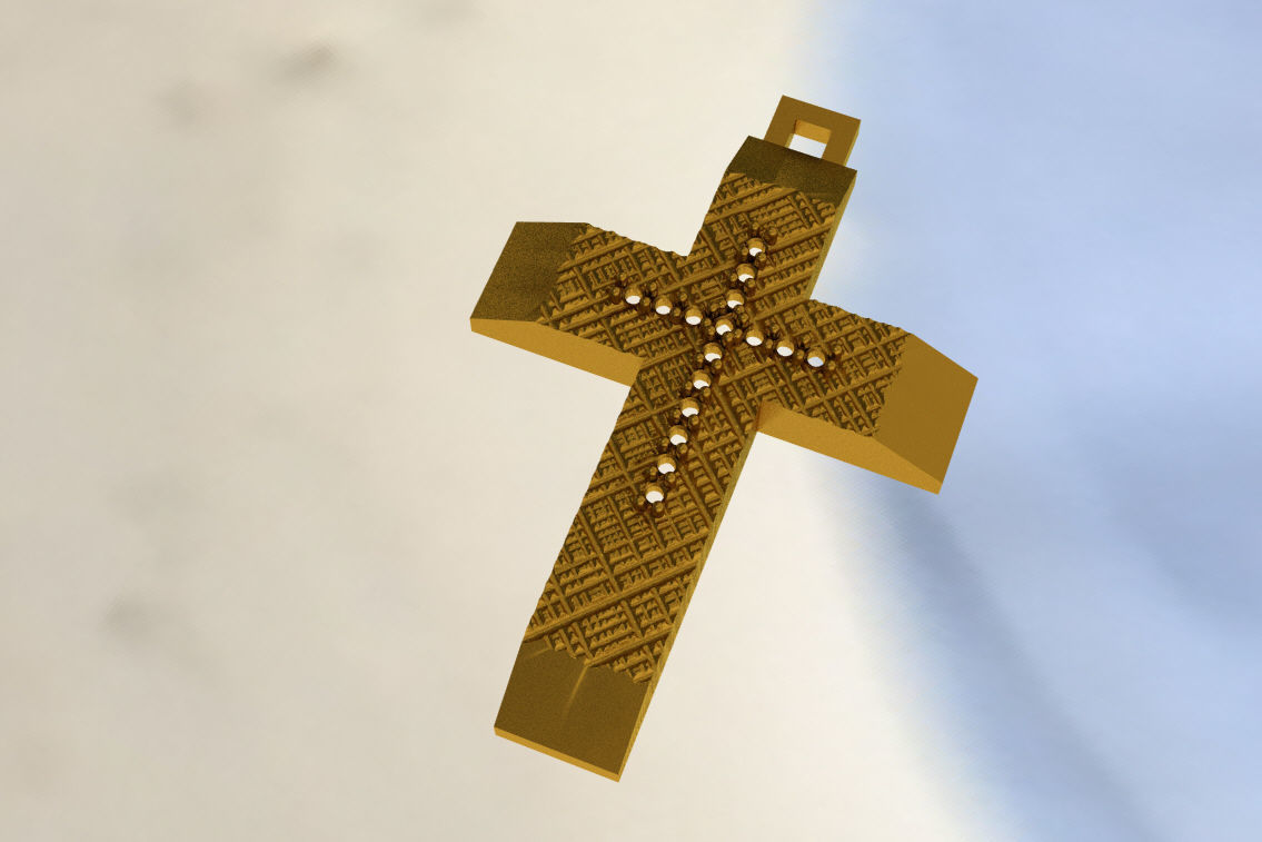 Cross -T003 3D print model_2