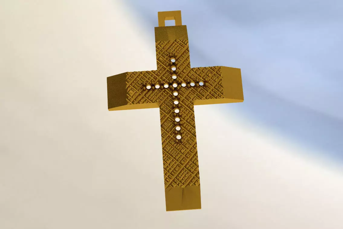 Cross -T003 3D print model_0