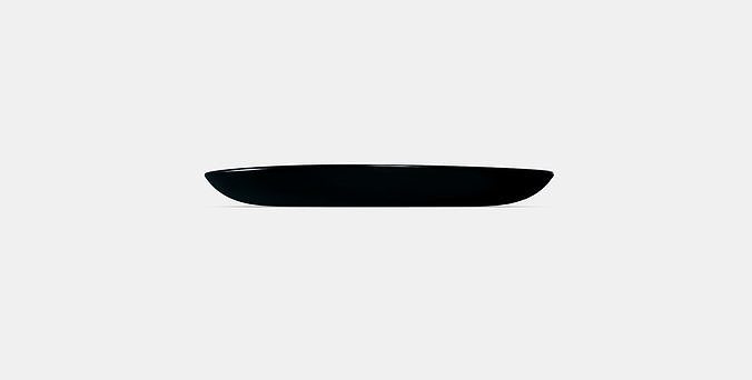 BACKIG plate Low-poly 3D model