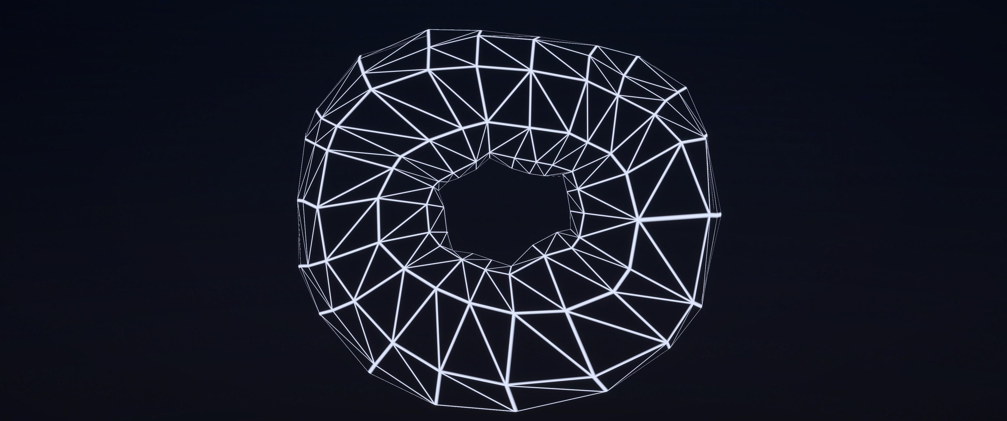 8k Lemon Glazed Doughnut - 5 Levels of Detail Low-poly 3D model_15