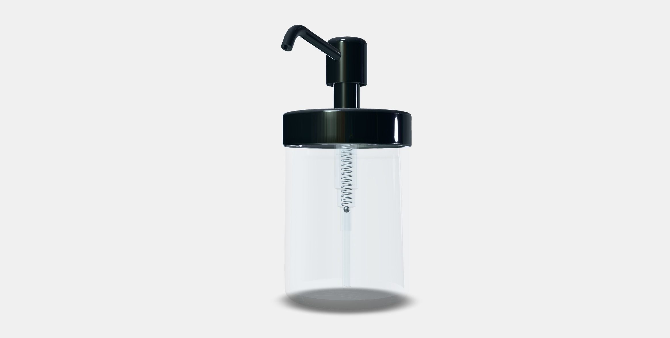 VOXNAN soap dispenser Low-poly 3D model_12