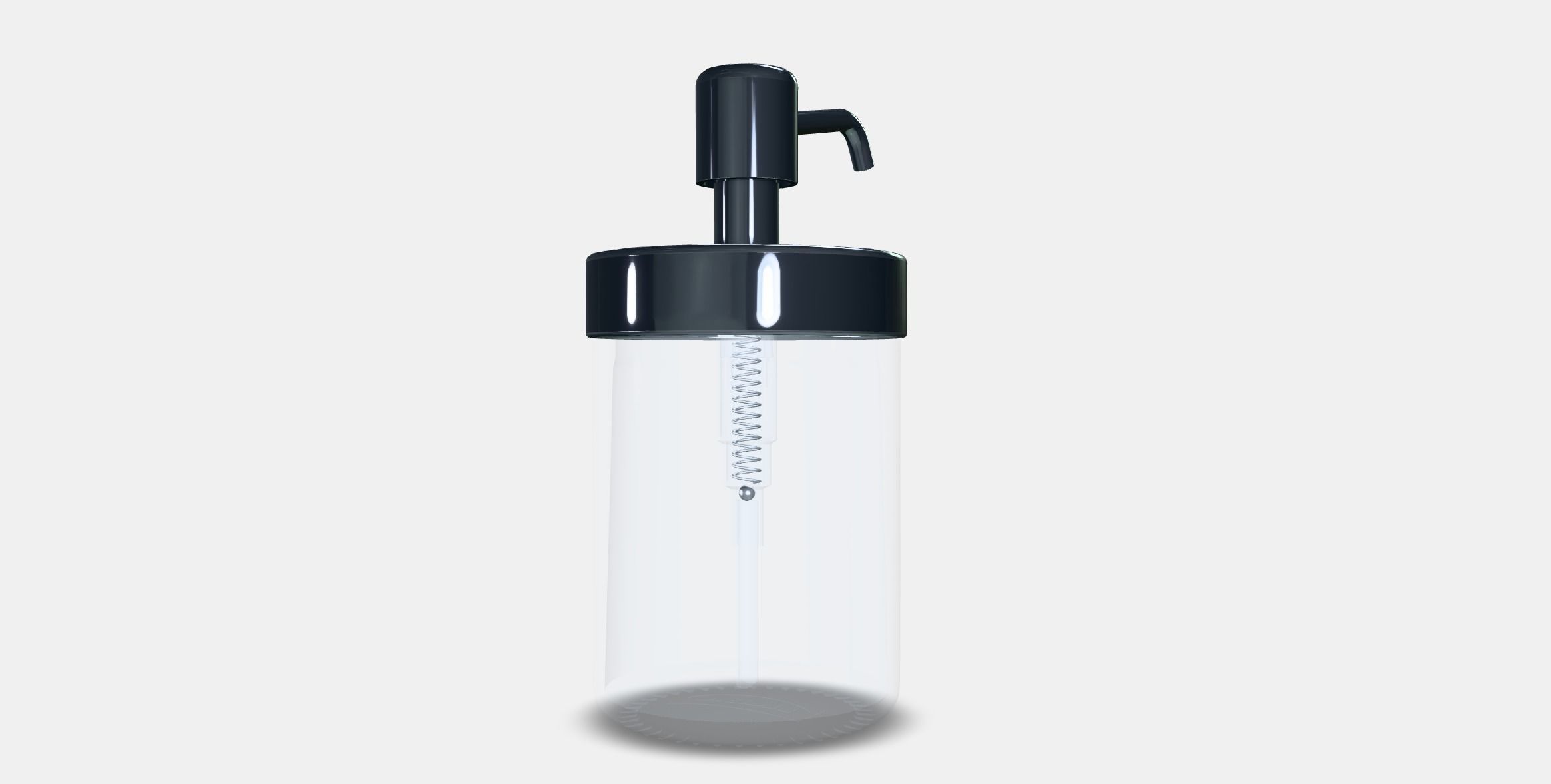 VOXNAN soap dispenser Low-poly 3D model_5
