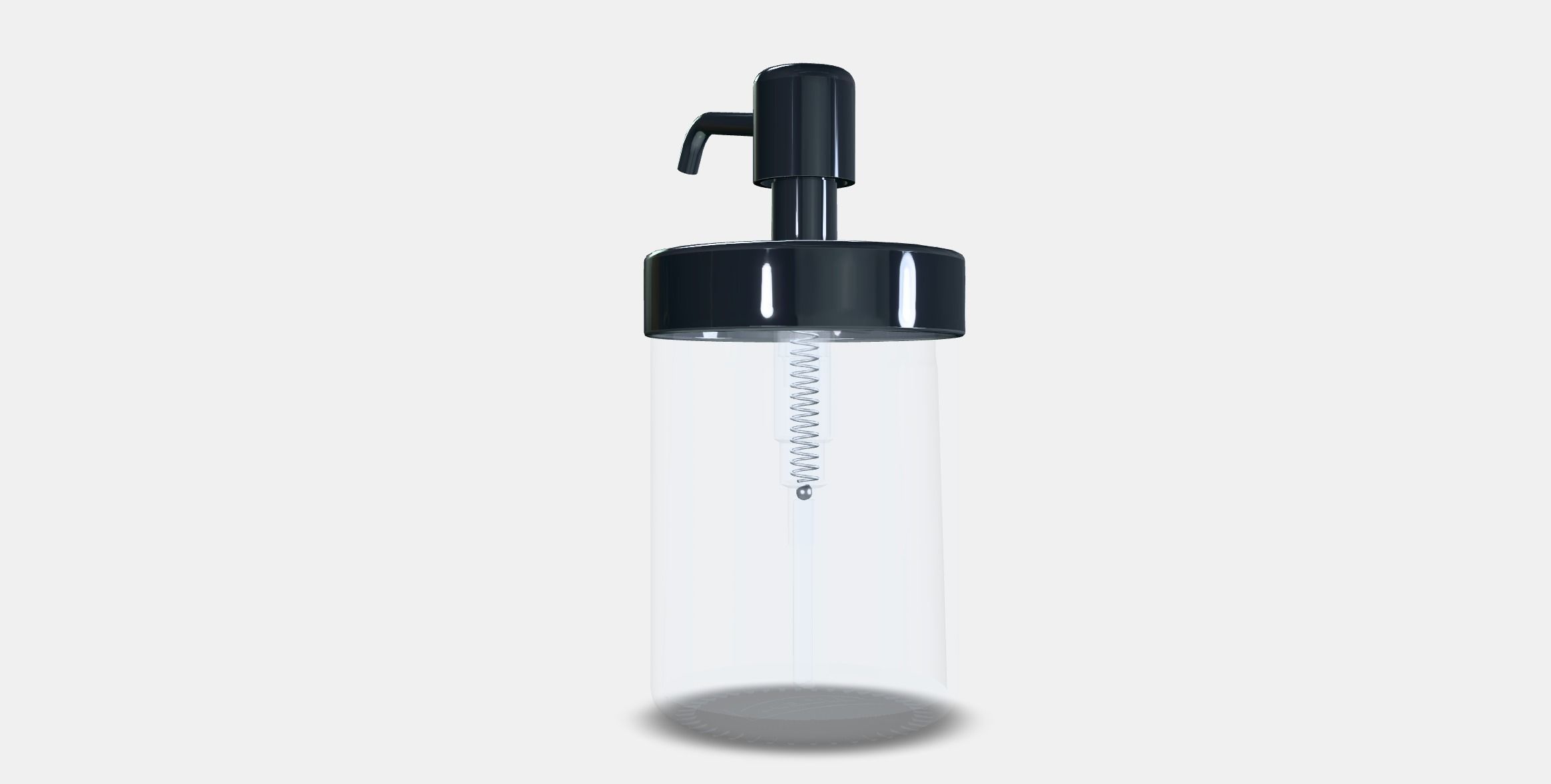 VOXNAN soap dispenser Low-poly 3D model_16