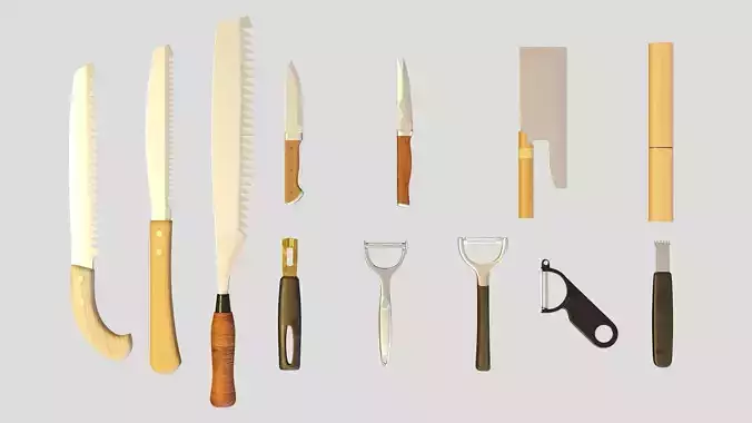 Bartender Tools Set 200 KnivesSawsPeelers