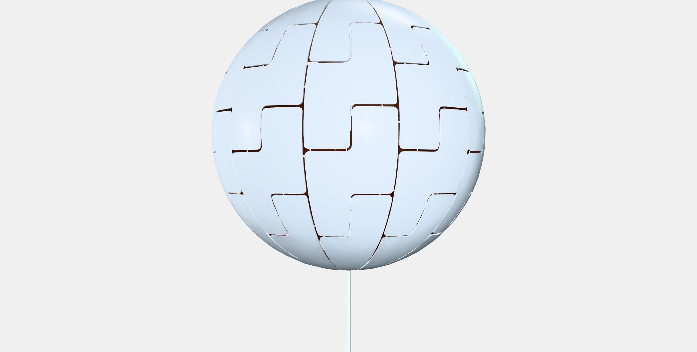 IKEA PS 2014 pendant lamp Low-poly 3D model_10