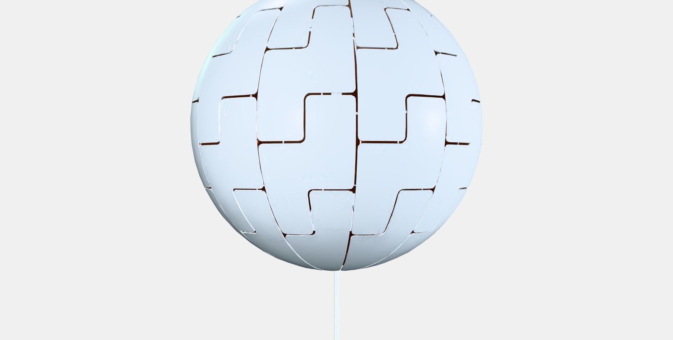 IKEA PS 2014 pendant lamp Low-poly 3D model_4